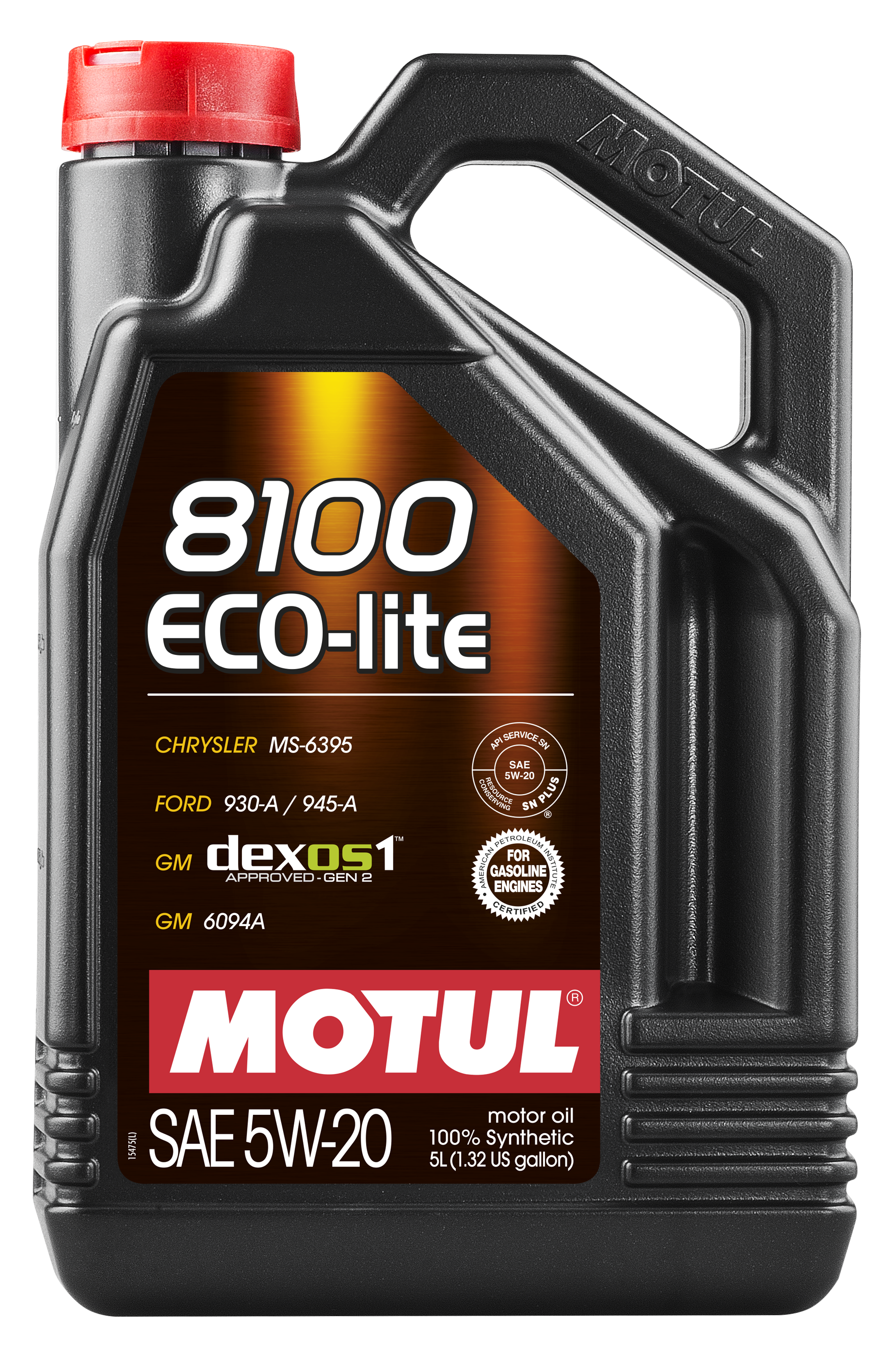 MOTUL 8100 ECO-CLEAN 0W20 - 5L - Synthetic Engine Oil